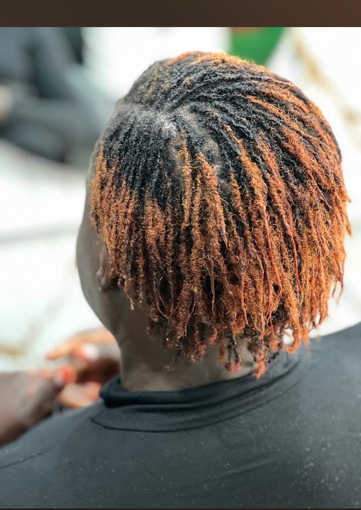 Mwas Salon finished hairstyle